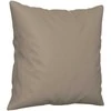 Dvivietė sofa su pagalvėmis, taupe, 120cm, mikropluošto audinys