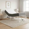 Lova Elektrinis reguliuojamas lovos rėmas Balta 100 x 200 cm Plienas
