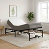 Lova Elektrinis reguliuojamas lovos rėmas Juoda 107 x 200 cm Plienas