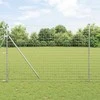Euro tvora 1,5 x 10 m PVC padengta geležis