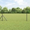 Euro tvora Pilka 0,8 x 10 m PVC padengta geležis