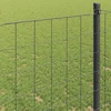 Euro tvora 1,4 x 10 m PVC padengta geležis Pilka