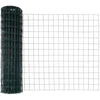 Euro tvora 1,4 x 10 m PVC padengta geležis Žalia
