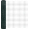 Euro tvora 1,5 x 10 m PVC padengta geležis Žalia