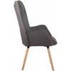 Fotelis Clp Trading Mville Gultas Ashford, audinys, natūralus
