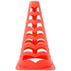 Futbolo kūgiai, 6vnt., oranžinės, 13x13x22,5cm