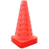 Futbolo kūgiai, 6vnt., oranžinės, 13x13x22,5cm
