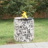 Gabiono laužavietė, 50cm skersmens, galvanizuota geležis