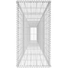 Gabiono siena su dang., 600x50x100cm, galvanizuotas plienas