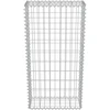Gabiono siena su dang., galvanizuotas plienas, 50x20x100cm