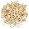 Golfo kamuoliukų laikikliai, 1000vnt., 83mm, bambukas