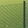 Grandinės ryšio tvora 10 x 1,4 m Plienas Žalia