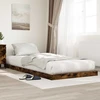 Lova Grindų lovos rėmas Rūkyta ąžuolas 75 x 190 cm Apdirbta mediena