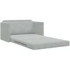 Sofa lova Šviesiai pilka 124 x 71 x 78 cm Aksomas