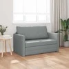 Sofa lova 110cm Šviesiai pilka audinys