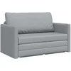Sofa lova 110cm Šviesiai pilka audinys