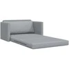Sofa lova 110cm Šviesiai pilka audinys