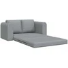 Sofa lova 60cm Šviesiai pilka audinys