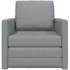 Sofa lova 60cm Šviesiai pilka audinys