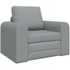 Sofa lova Šviesiai pilka 98 x 71 x 83 cm audinys