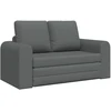 Sofa lova Tamsiai pilka 148 x 71 x 83 cm audinys