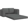 Sofa lova 60cm Tamsiai pilka audinys