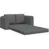 Sofa lova Tamsiai pilka 148 x 71 x 83 cm audinys