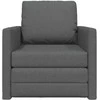 Sofa lova 60cm Tamsiai pilka audinys
