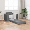 Sofa lova Tamsiai pilka 98 x 71 x 83 cm audinys