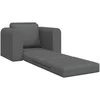 Sofa lova Tamsiai pilka 98 x 71 x 83 cm audinys