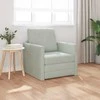 Sofa lova Šviesiai pilka 74 x 77 x 81 cm Aksomas
