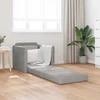 Sofa lova Šviesiai pilka 74 x 77 x 81 cm Aksomas