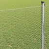 Heksagoninė tvora 1,2 x 50 m Galvanizuotas plienas Sidabrinė