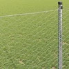 Heksagoninė tvora Sidabro 1,4 x 50 m Galvanizuotas plienas