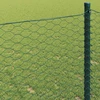 Heksagoninė tvora 0,8 x 50 m PVC Žalia