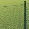 Heksagoninė tvora Žalia 1 x 100 m PVC