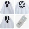 Helovino Kabančios Ghost 3 vnt. Balta 52 x 62 cm Poliesteris
