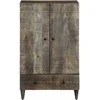 Highboard 60x33x100 cm Masyvo medžio mango