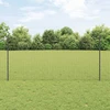 Įmontuotas tvoros stulpas 11 vnt. Pilka 160 cm