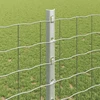 Lauko įmontuotas tvoros stulpas 5 vnt. Sidabrinė 160 cm