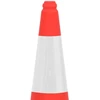 Įspėjamieji kūgiai su tvirtais pagrindais, 4vnt., 75cm