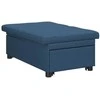 Ištraukiama sofa-lova Mėlyna 194 x 50 x 82 cm audinys