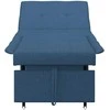 Ištraukiama sofa-lova Mėlyna 194 x 50 x 82 cm audinys