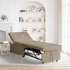 Ištraukiama sofa-lova Tortora 194 x 67 x 82 cm Mikropluoštas