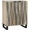 Kabalas Balta 60 x 33,5 x 75 cm Kietas mango medis