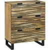 Kabalas Ruda 60 x 33.5 x 75 cm Mango medienos masyvas