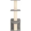 Kačių medis su sisaliniu šveitimu Šviesiai pilka 133 cm