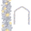 Kalėdinė girlianda su LED lemputėmis, balta, 5 m