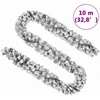 Kalėdinė girlianda, žalios spalvos, 10m, PVC, dengta sniegu