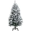 Kalėdų eglutė su šarnyrinėmis šakomis/LED/žaisliukais, 150cm